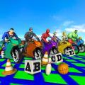 游戏下载Super Heroes Downhill Stunts Racing