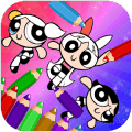 Power Girls Coloring Gameiphone版下载