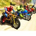 游戏下载Superheroes Downhill Bike Race