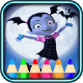 游戏下载vampirina coloring ballerina vee game