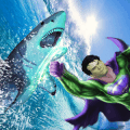 Superhero VS Shark Attack Game官方下载