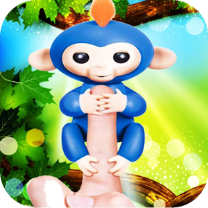Fingerling monkey jump and fly