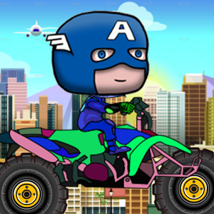 Super Moto-Bike Captain in The City Avengers