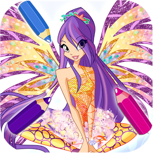 Coloring Game for Winx