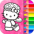 H Kitty Coloring Pages官方版免费下载