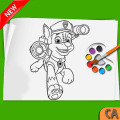 Paw Patrol Coloring book - Coloring Paw Patrol官方下载