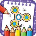 Fidget Spinner coloring book怎么安装