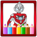 Coloring Book for Ultraman SuperHero怎么下载