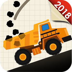 Brain Line Truck - Physics Puzzles