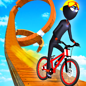 Stickman BMX Stunts