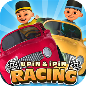 Balapan Mobil Upin Ipin