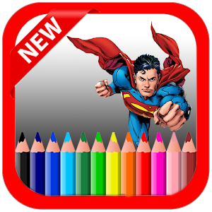 Coloring Book Of Super Hero