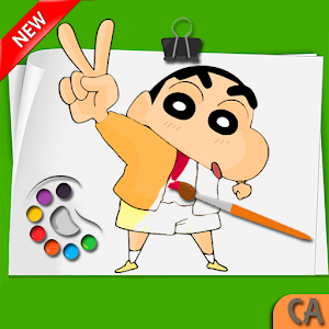 Shin Chan Coloring book - Coloring Shin Chan