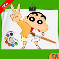 Shin Chan Coloring book - Coloring Shin Chan官方下载