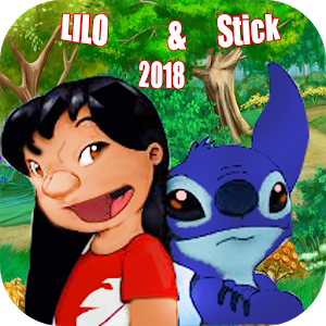 Lilo and Stick super jungle snow run 2018