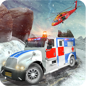 Offroad Ambulance Emergency Rescue Helicopter Game