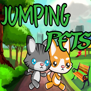 Jumping Pets : Cat & Dog