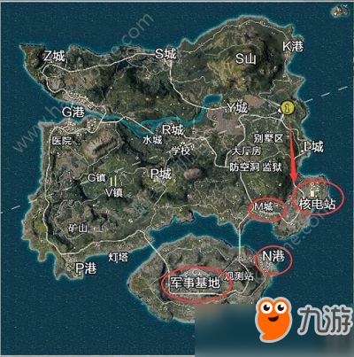 絕地求生全軍出擊跳傘點(diǎn)怎么選擇？多資源跳傘點(diǎn)選擇推薦