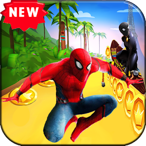 Subway avengers Infinity jump: spiderman & ironman