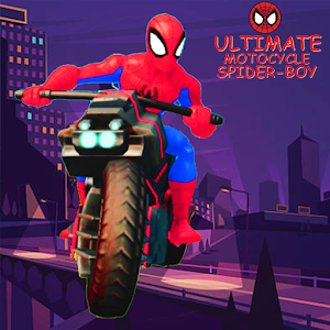 Ultimate MotorCycle Spider-Boy Hill Climb