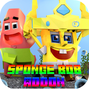 Sponge-Bob Addon 2018 for MCPE