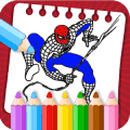 Learn to color Super Heroes安卓手机版下载