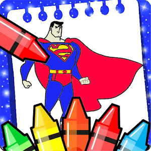 SuperHero Coloring Pages