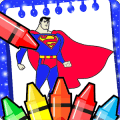 SuperHero Coloring Pages费流量吗