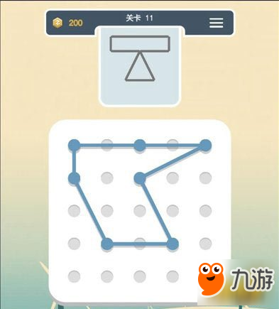 点线交织第11关通关图片技巧
