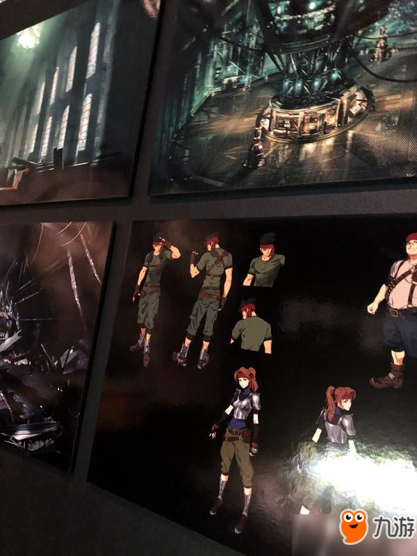 《最终幻想7》重制版高清概念图 人物、场景细节大曝光