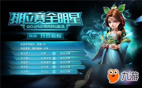 《神武3》第二届排位赛全明星120-150级精锐虎狼之师