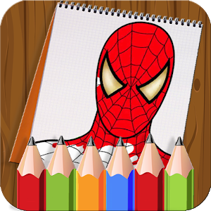 How to color Spider Man for fans