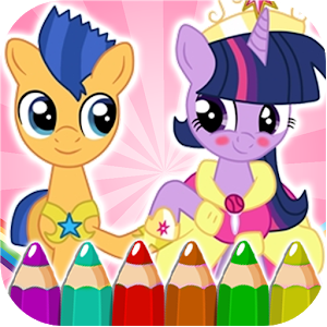 Twilight Sparkle Coloring Game