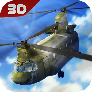 Chinook Army Helicopter Aero Flight Simulator
