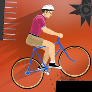 Crazy Bicycle On Happy Wheels