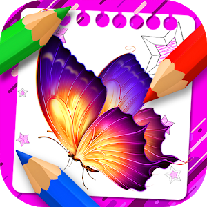 Butterfly Coloring Book - Coloring Butterfly 2018