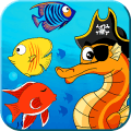 Pirate Seahorse match 3 - find the treasure费流量吗