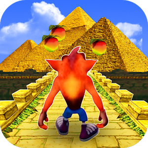 Adventure Crash In Temple Pyramid