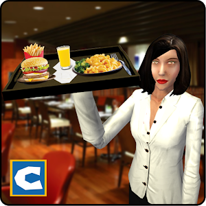 虚拟女服务员3D餐厅Sim