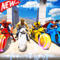 Ultimate Superhero Motobike Stunts Racing 2018下载地址