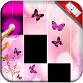 游戏下载magic piano tiles pink butterfly