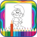 Cartoon Smurf Colouring安全下载