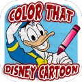 Color That Disney Cartoon - Free Coloring Book App费流量吗