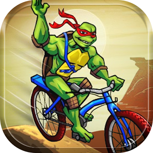 Ninja Turtle Climb Racing - Bike racer 2018