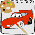 My Lightning Cars Coloring Pages for Kids中文版下载