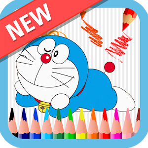 Coloring Doraemon For Kids - 2018