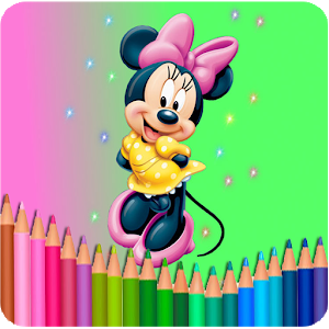 How To color Minnie Mouse