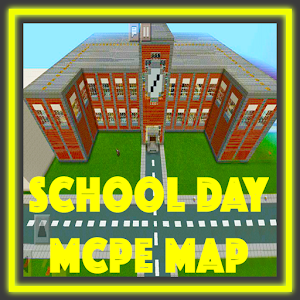 Dream School and Neighborhood map for MCPE Mine