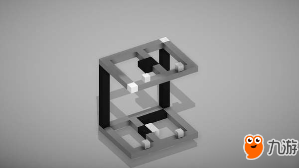 解谜新作《立方迷宫2》上线Steam 黑白风格简洁耐玩