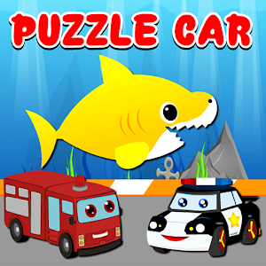 Baby Shark Puzzle Cars